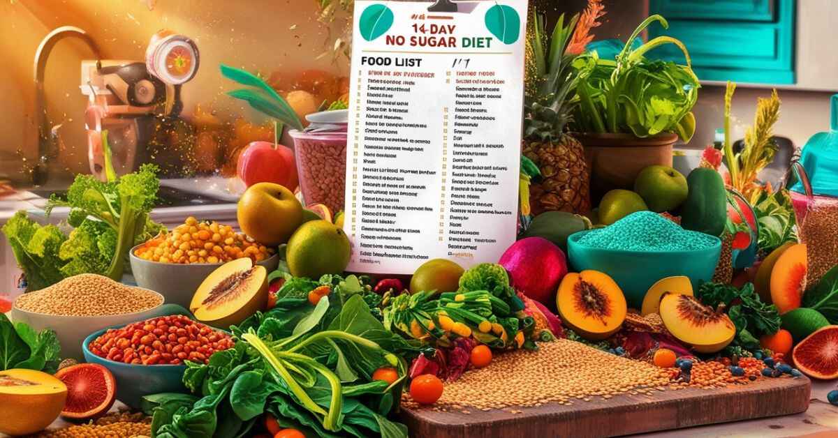 14 Days No Sugar Diet Food List